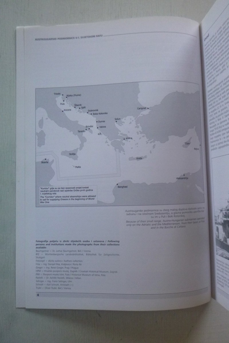 Austro-Hungarian Submarines in WWI by Zvonimir Freivogel