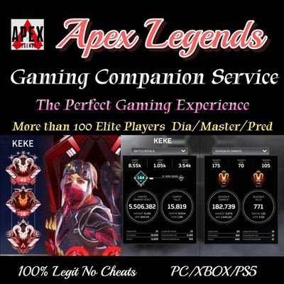Apex Lengends SELF PLAY with a Booster 100% SAFE PC/XBOX/PS5