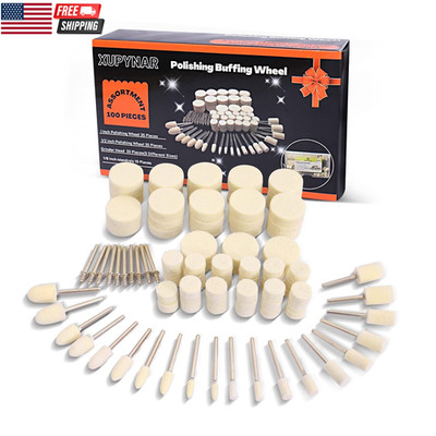 100PCS Polishing Buffing Wheel for Dremel Polishing Kit, Polishing Wheel for Dre