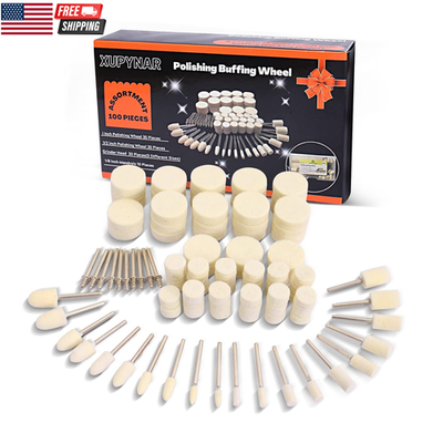 #ad #ad 100PCS Polishing Buffing Wheel for Dremel Polishing Kit Polishing Wheel for Dre $16.04