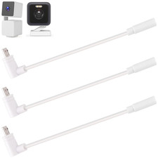 3 Pack 90  Micro-Usb Extension Cable Compatible with Wyze Cam Pan V3 and Wyze Ca