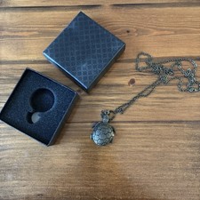 1Pc Vintage Pocket Watch Unisex Chain Quartz Watch Mechanical Pocket