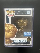  Funko Pop Sung Jinwoo #1982 Gold, Anime of t...