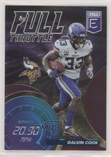 2021 Panini Donruss Elite Full Throttle Pink Dalvin Cook #FT25 0d1w