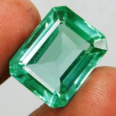 16.70 Ct Certified Natural Muzo Mine Colombian Green Emerald Stunning Gemstone