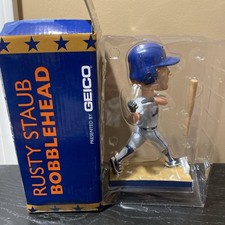 2012 New York Mets Rusty Staub 50th Anniversary SGA Bobblehead Geico Baseball