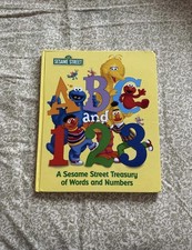 ABC and 1,2,3: A Sesame Street Treasury of Words and Numbers