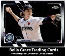 2021 Topps Chrome Update Logan Gilbert #USC70 Seattle Mariners Rookie MLB