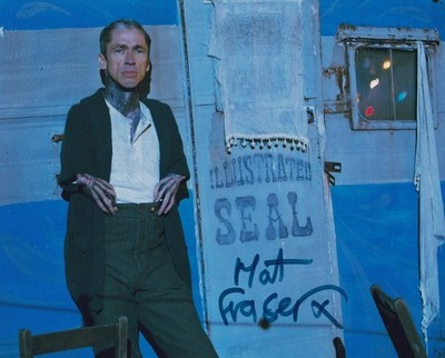 MAT FRASER signed Autogramm 20x25cm AMERICAN HORROR STORY in Person autograph