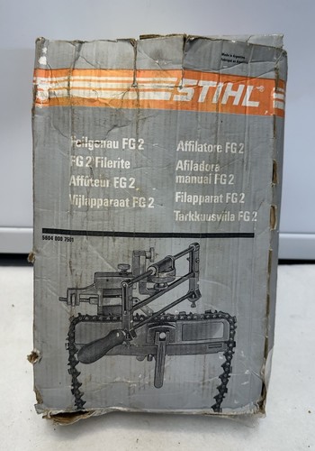 7501 Stihl Precision Filing Tool Chain Saw Sharpener Feilgerät FG2 5604 000 7501