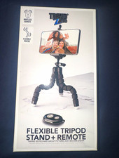 Trend Zone Flexible Smartphone Tripod w/ Wireless Remote, Ball Head, Non-Slip