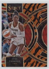 2024 Panini Select WNBA Premier Level Tiger Prizm Temi Fagbenle #168 1h9h