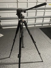 Manfrotto Aluminum Tripod 2 Pro Master Professional Specialist Head