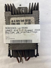 Bougies de préchauffage Mercedes VANEO
