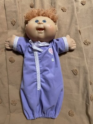 Play Along Cabbage Patch Kids Doll  2004 PA-19 red hair, blue eyes, Purple PJ S