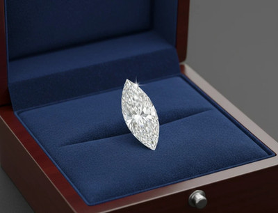 2 Ct Certified Lab Grown Diamond Marquise Cut White Color D Grade VVS1