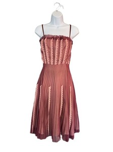 レア　betsey ベッツィージョンソン NY 総レース×フェザー付ロングドレス Betsey Johnson New York | eBay