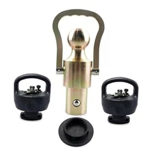 GNXA2062 Puck System Gooseneck Hitch Ball Kit, For Dodge RAM 2500/3500 Trucks.