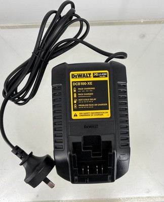 DeWalt DCB100-XE Charger 230V 50Hz 1.8A DC   International / Not USA