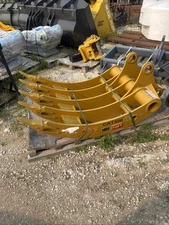 Cat 320 Excavator 68 Inch Root Rake 80 Mm Pins New