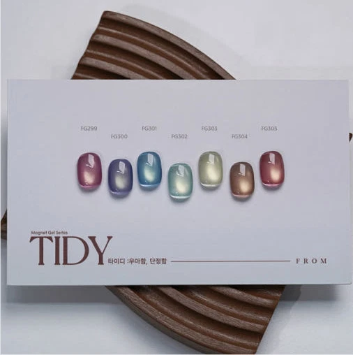 From The Nail Tidy Series Gel Korea Nail Polish Full 7 Colors Set