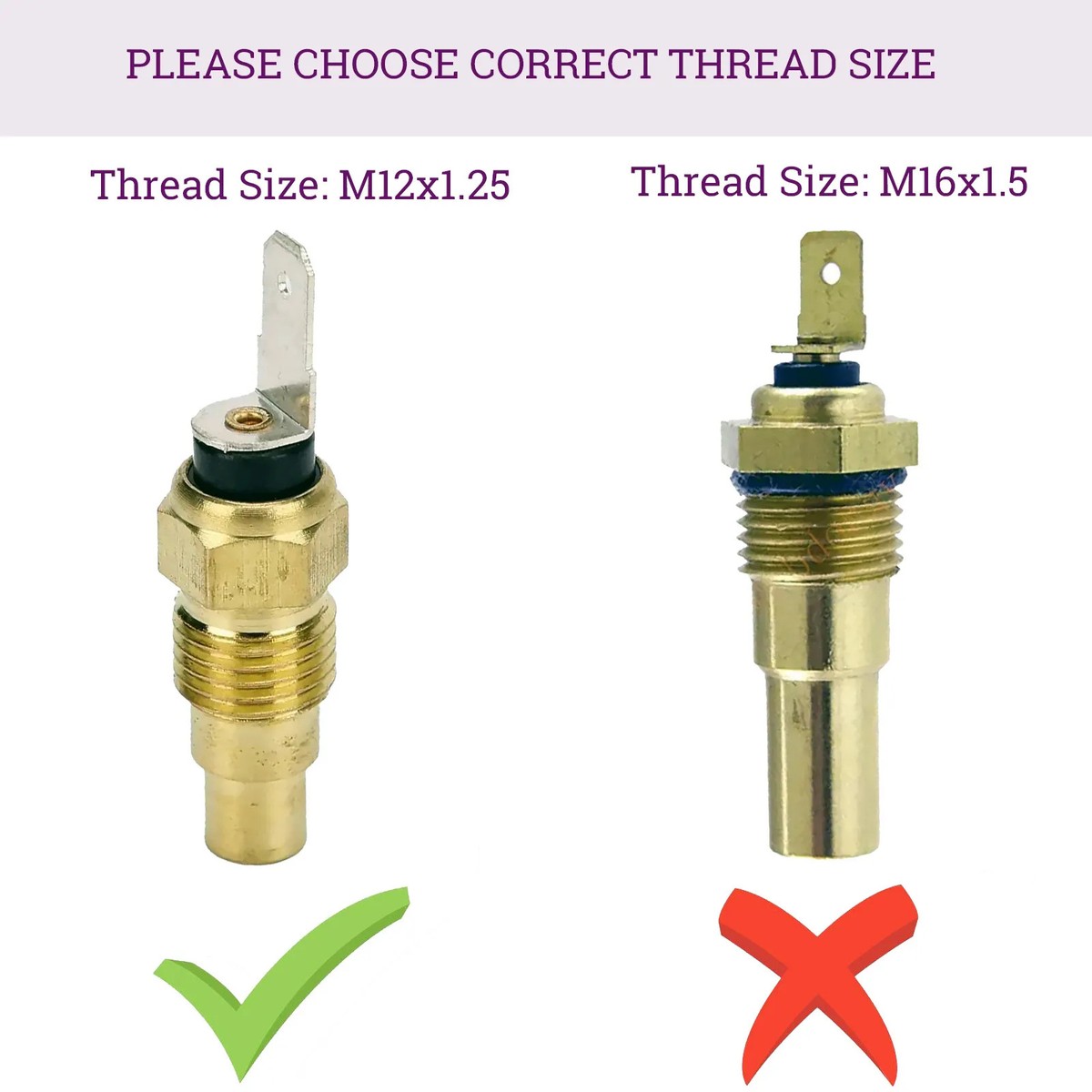 Engine Coolant Temperature Guage Sensor To Suit Nissan