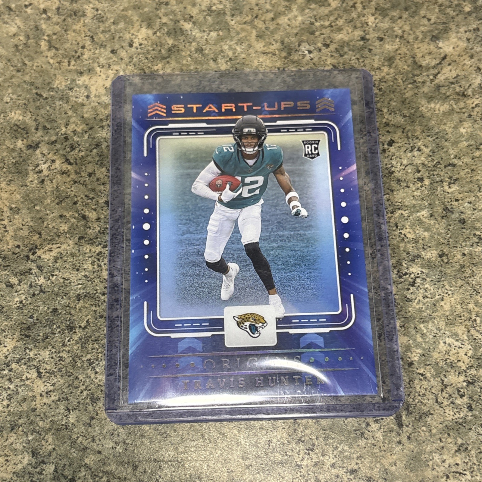 2025 Panini Origins Start-Ups Rookie Travis Hunter #17. Insert Jaguars 
