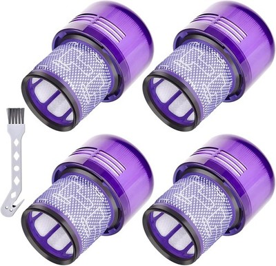 4 Pack Filters Replacement for Dyson V11 Cordless Vacuum Dyson V11 Torque Drive