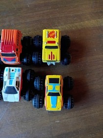 1988 set of 6 Funrise micro machines
