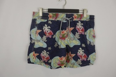 VILEBREQUIN Blue Tropical Men's Shorts Size L