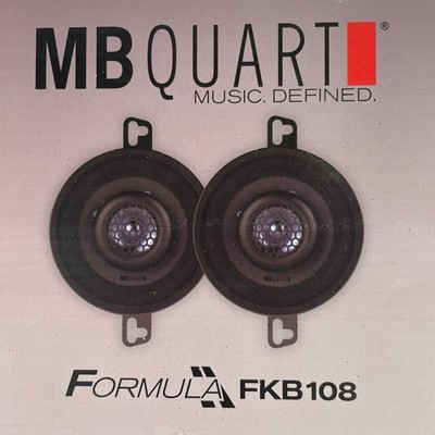 MB Quart Formula FKB108 3.5'' Full Range 2-Way Car Speakers 70W Peak 4 Ohm