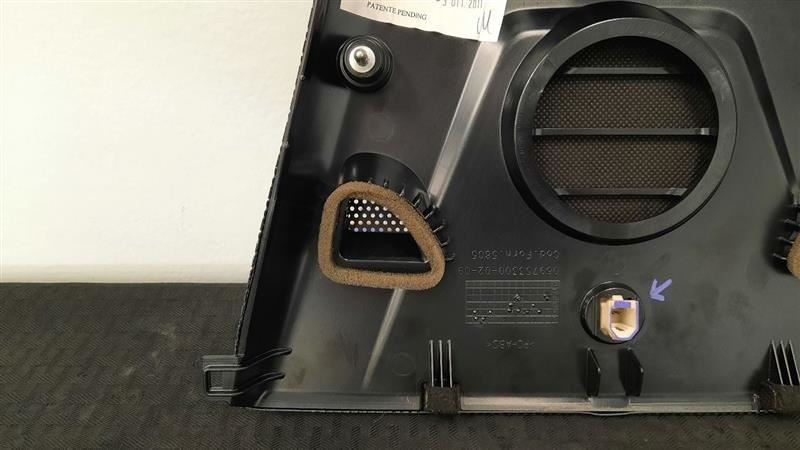 12 2012 FERRARI CALIFORNIA F149 OEM TWEETER SPEAKER DASH COVER BEZEL 80637500