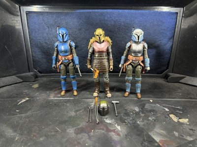 Star Wars Black Series The Mandalorian Lot - Armorer, Bo Kattan, Koska Reeves 