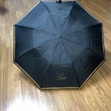 Vintage Avon Rare gold deluxe Umbrella W/ Case Perfume promotional