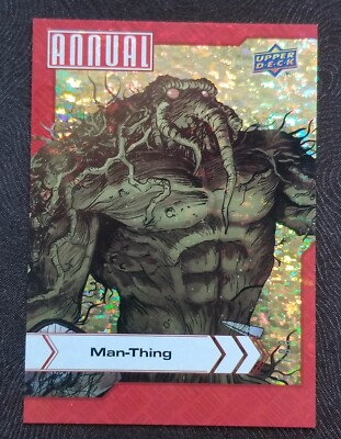 2022-23 UD Marvel Annual Gold Linearity /88 Man-Thing