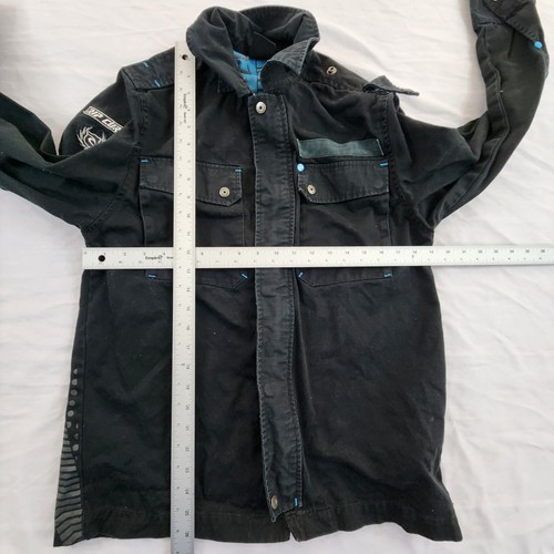 Rip Curl The Search Black Cotton Collared Jacket Men's S - Picture 18 of 20