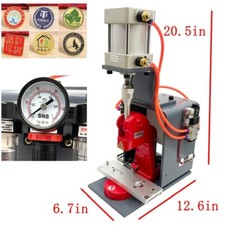 30W Badge Machine Badge Maker Pneumatic Badge Machine for Heart-shaped Square Ro