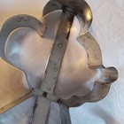 Vintage DISNEY Metal MICKEY MOUSE Cookie Cutter Standing 7" Tall Soldered Handle — photo 4