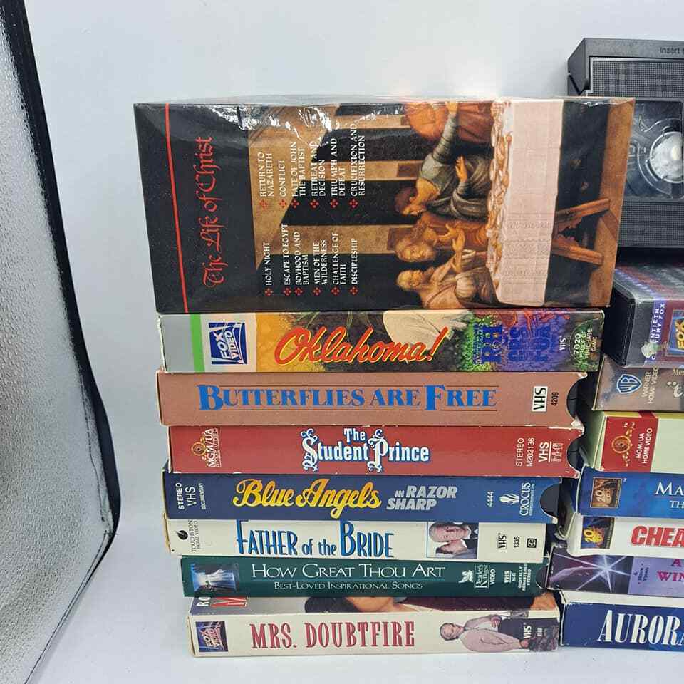 VHS Tape Lot of 18 Used Video Movies FREE SHIPPING!!!! | eBay