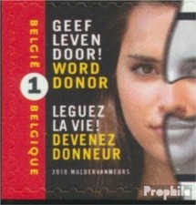 Belgique 4037Dr (complète edition) neuf avec gomme originale 2010 Organspendekam