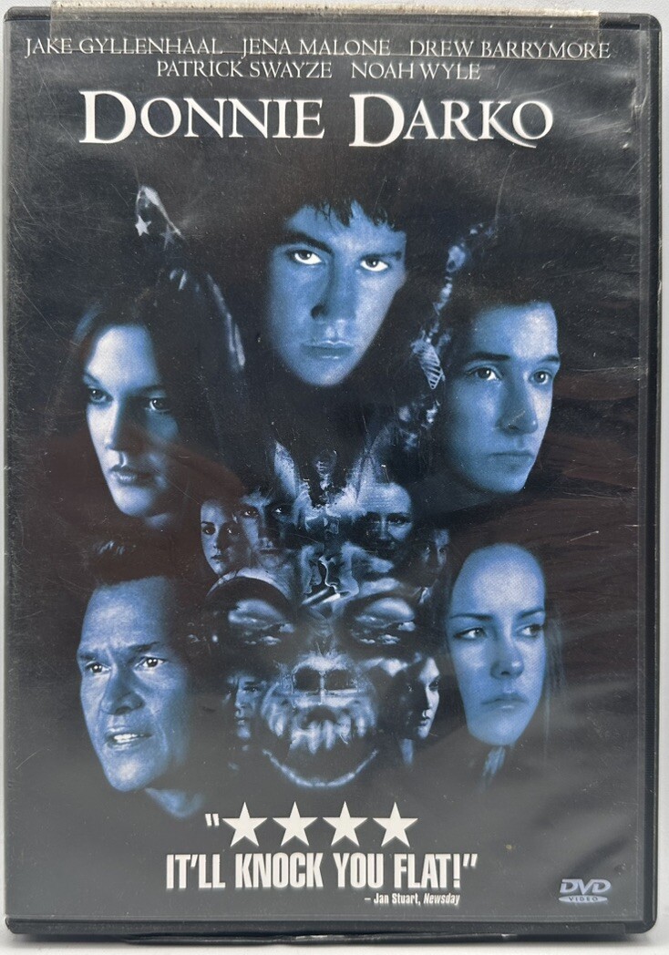 Donnie Darko 2001 Widescreen DVD Jake Gyllenhaal Drew Barrymore Noah Wyle