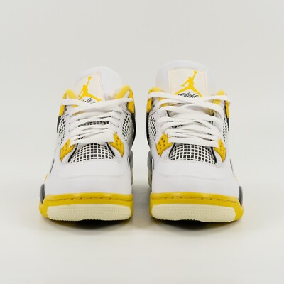 Air Jordan 4 Retro 'Vivid Sulfur' AQ9129-101 size 11 Women / 9.5