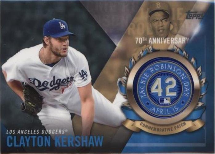 2017 Topps - Clayton Kershaw #JRPC-CK - 1 of 1