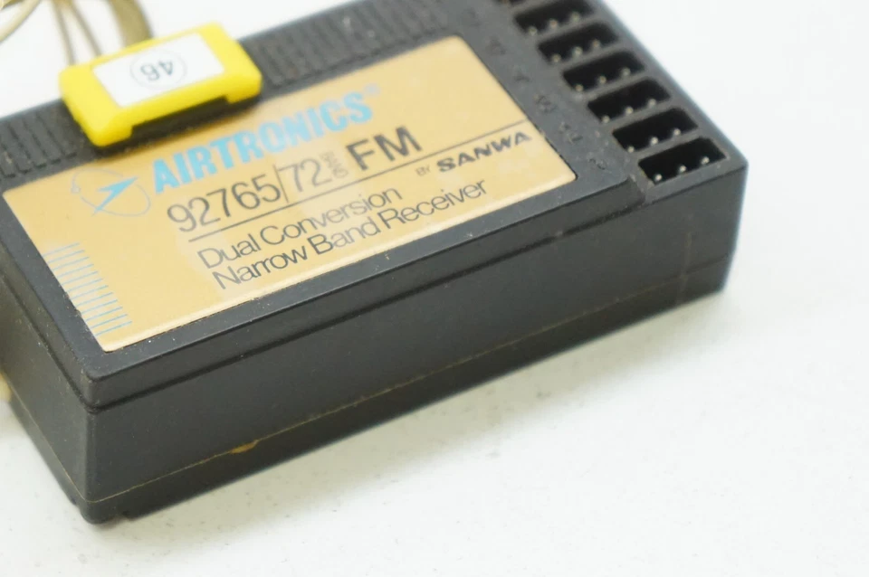 Vintage Airtronics 92765 FM Dual Conv. Narrow Band Receiver 72mhz Ch46 - Image 2 of 3