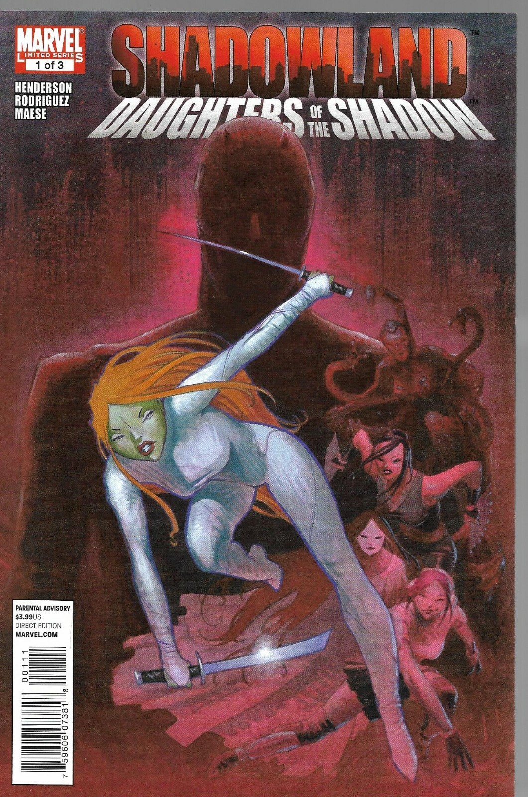 SHADOWLAND - DAUGHTERS of the SHADOW (2010) #1 - Back Issue (S)