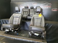 2007 Lincoln Mkx Power Bucket Heated Cooled Front Rear Seats Black Leather