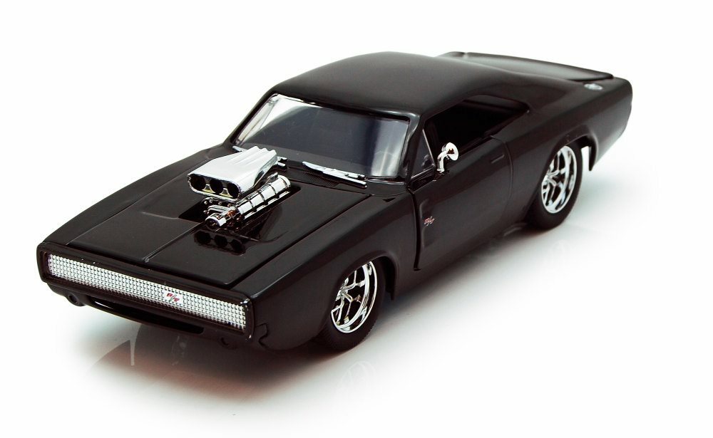 Dom's 1970 Dodge Charger R/T Black Jada Toys Fast & Furious 97059