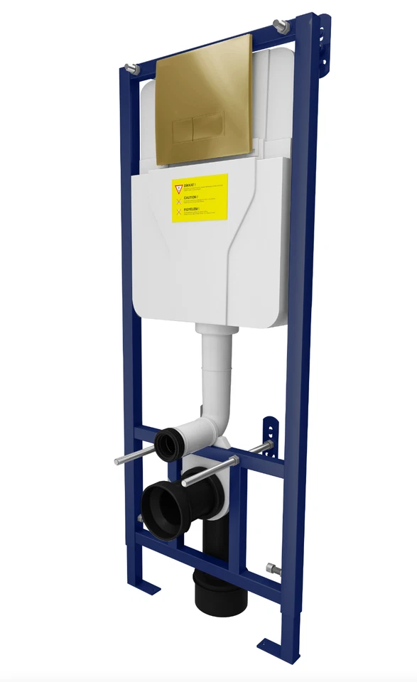 WALL HUNG (BACK TO WALL) ADJUSTABLE WC FRAMES INCLUDING DUAL FLUSH BUTTON - Image 2 of 4