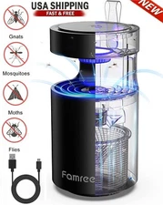 Electric Mosquito Insect Killer Zapper Camping LED Light 300lm Lamp Fly Bug Gift