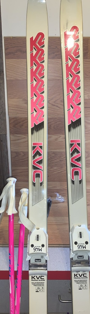 K2 KVC KV Comp 195 cm - '87 Vintage Hot Pink For Parts | eBay